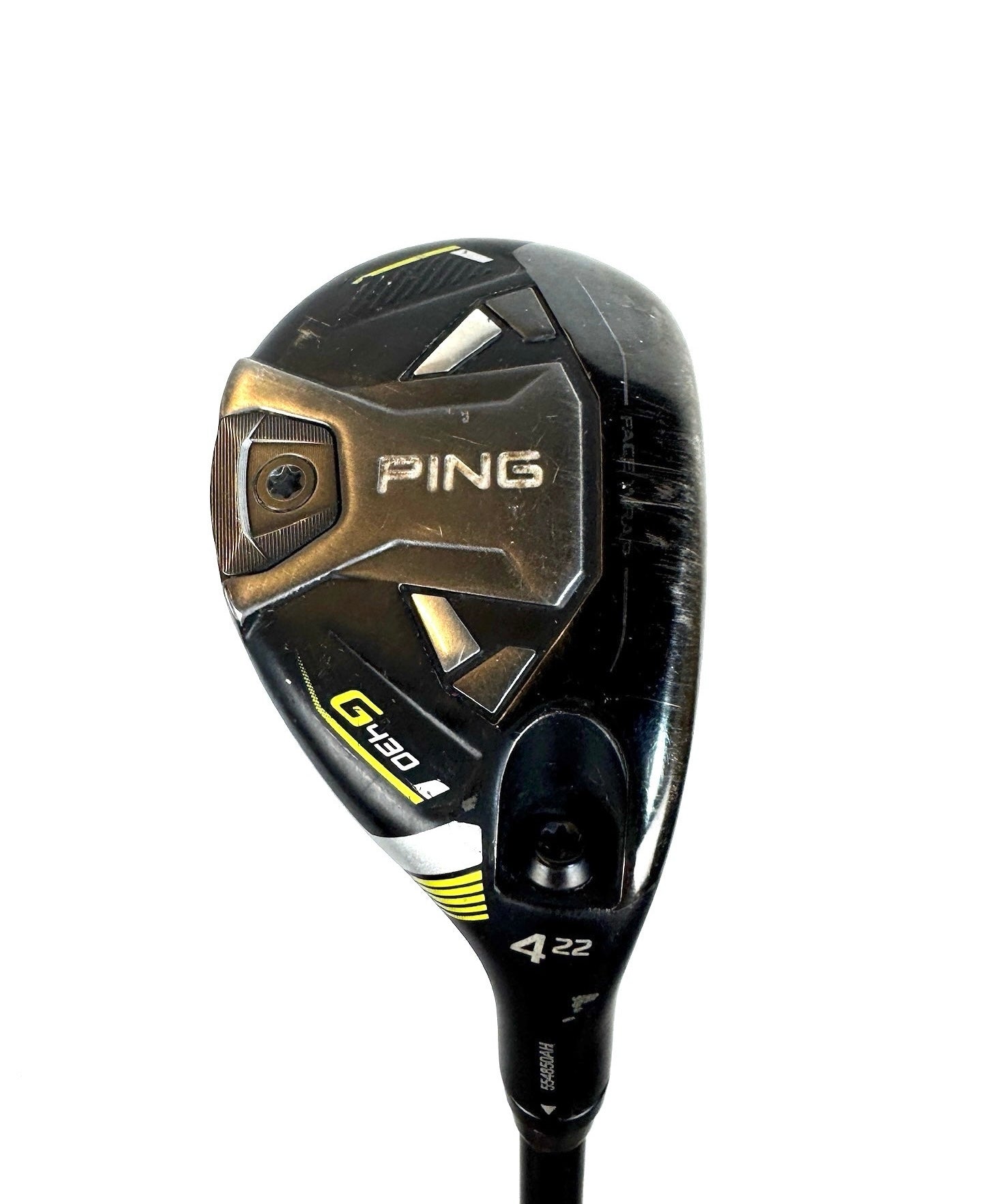 PING G430 4 HYBRID 22° S FLEX RH 39”