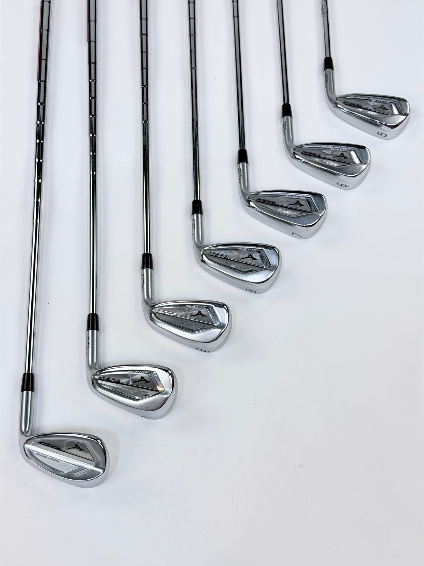 MIZUNO JPX 921 HOT METAL 5-PW GW S FLEX RH +.25”