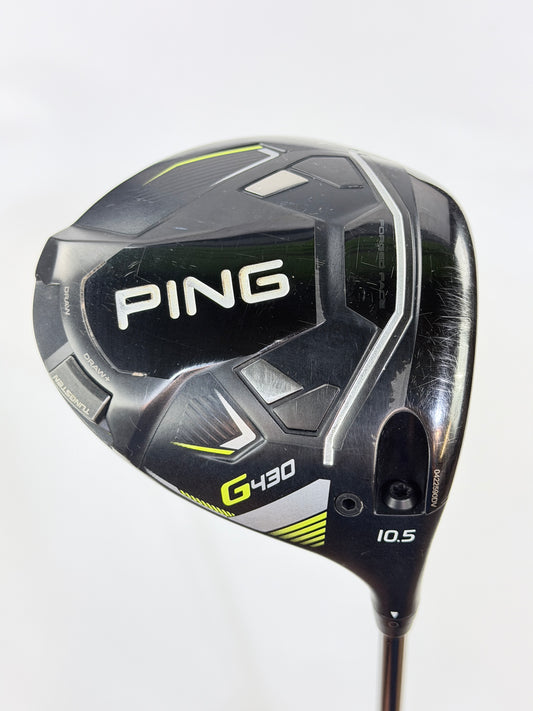PING G430 10.5° DRIVER S FLEX RH 44.5”