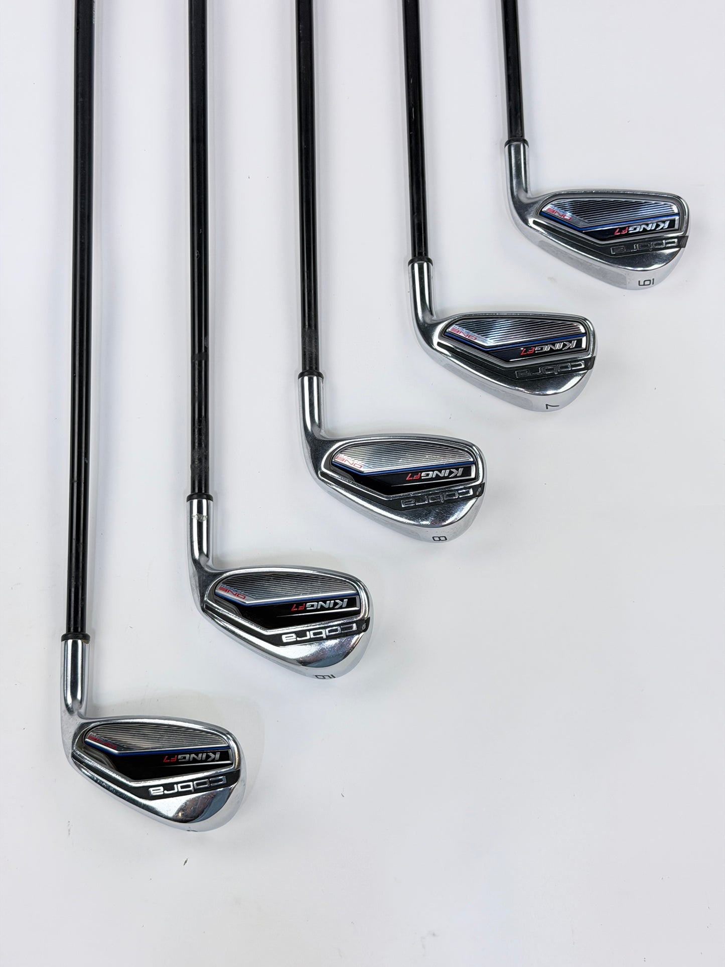 COBRA KING F7 ONE LENGTH IRON SET 6-PW R FLEX RH +.5”