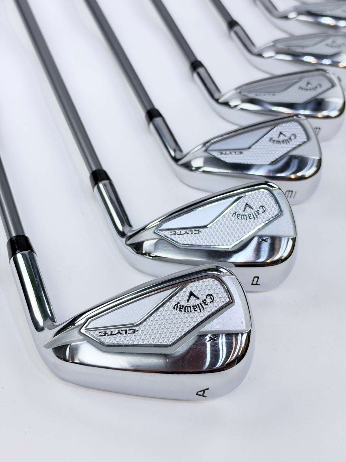 CALLAWAY ELYTE X IRON SET 5-PW AW SENIOR FLEX RH