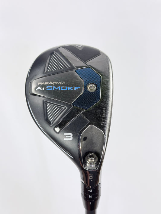 CALLAWAY AI SMOKE 18° 3 HYBRID R FLEX RH 39.25”