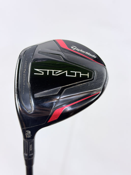 TAYLORMADE STEALTH 15° 3 WOOD R FLEX LH 43”