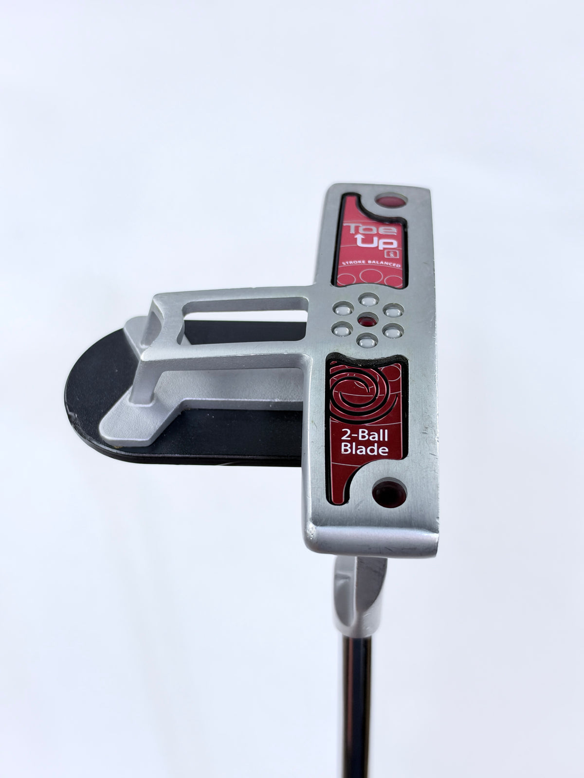 ODYSSEY TOE UP 2-BALL BLADE PUTTER RH 33”