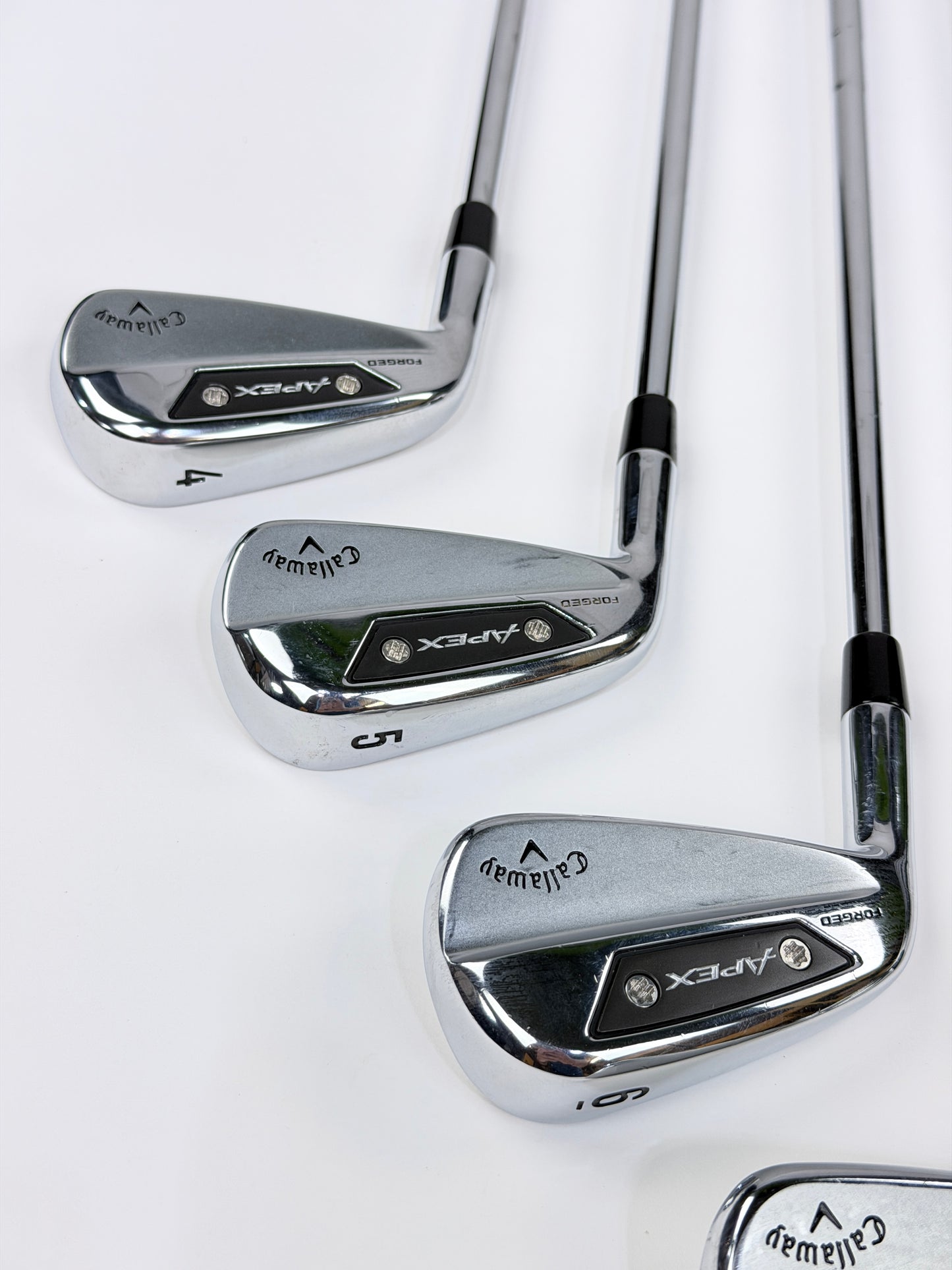 CALLAWAY APEX AI150 IRON SET 4-PW AW S FLEX LH