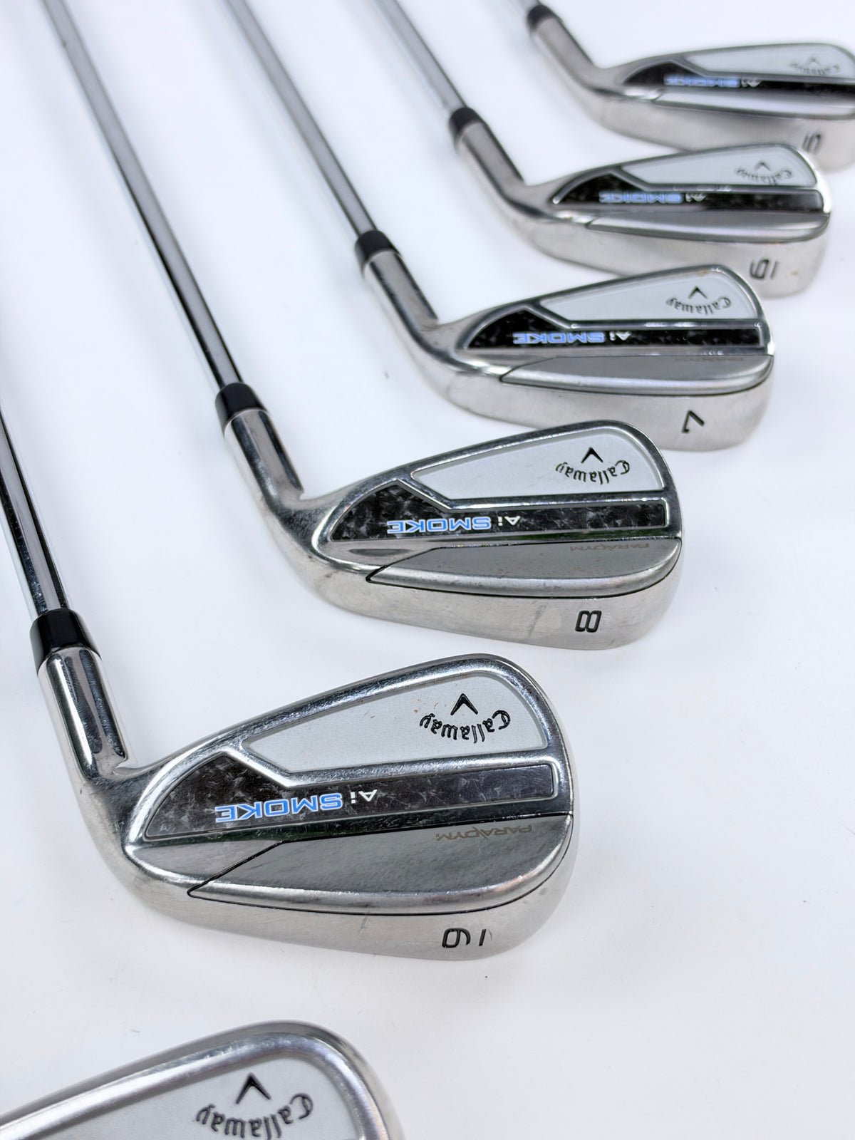 CALLAWAY AI SMOKE IRON SET 5-PW AW S FLEX RH