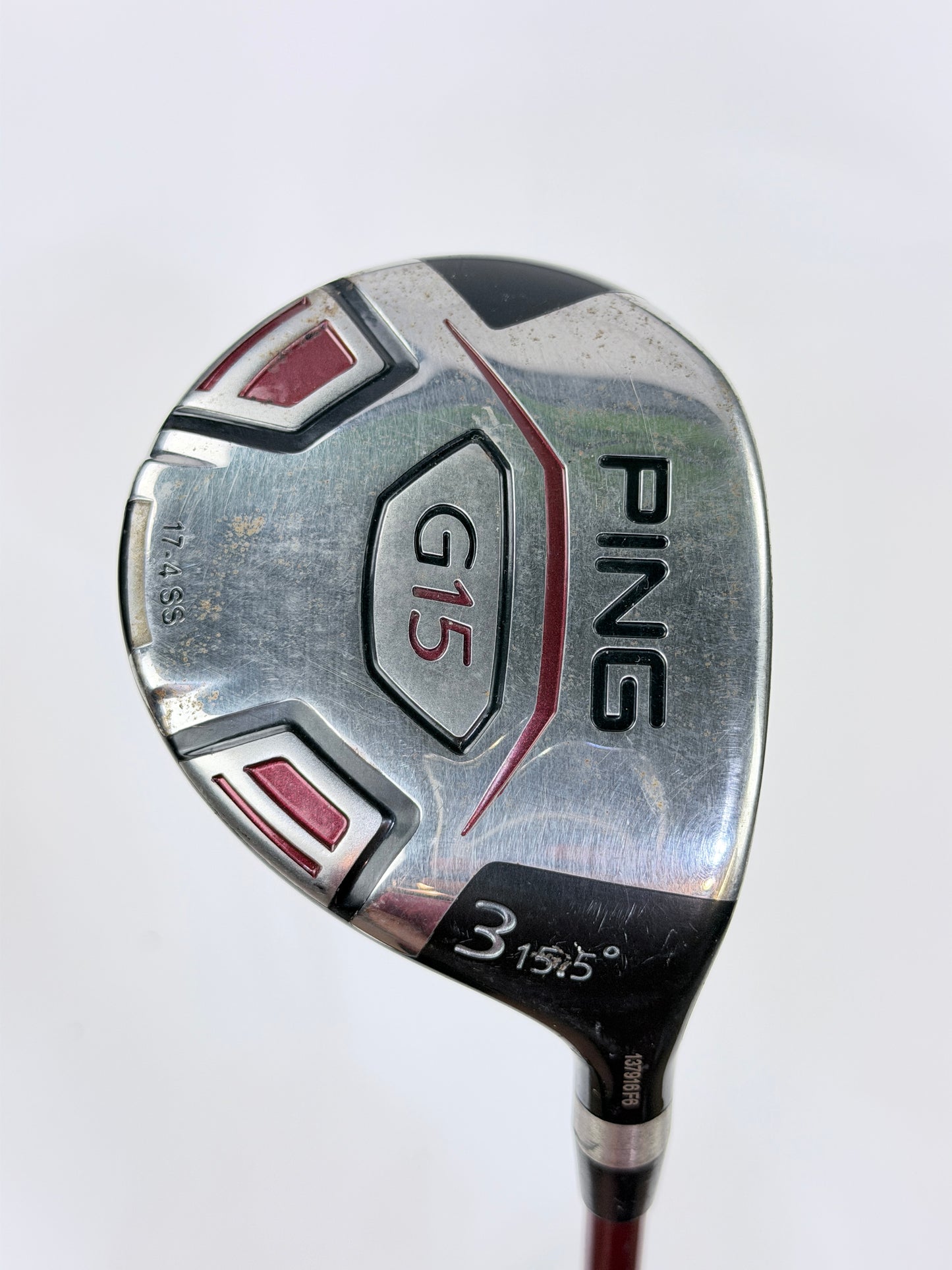 PING G15 3 WOOD 15.5° S FLEX RH 42.5”