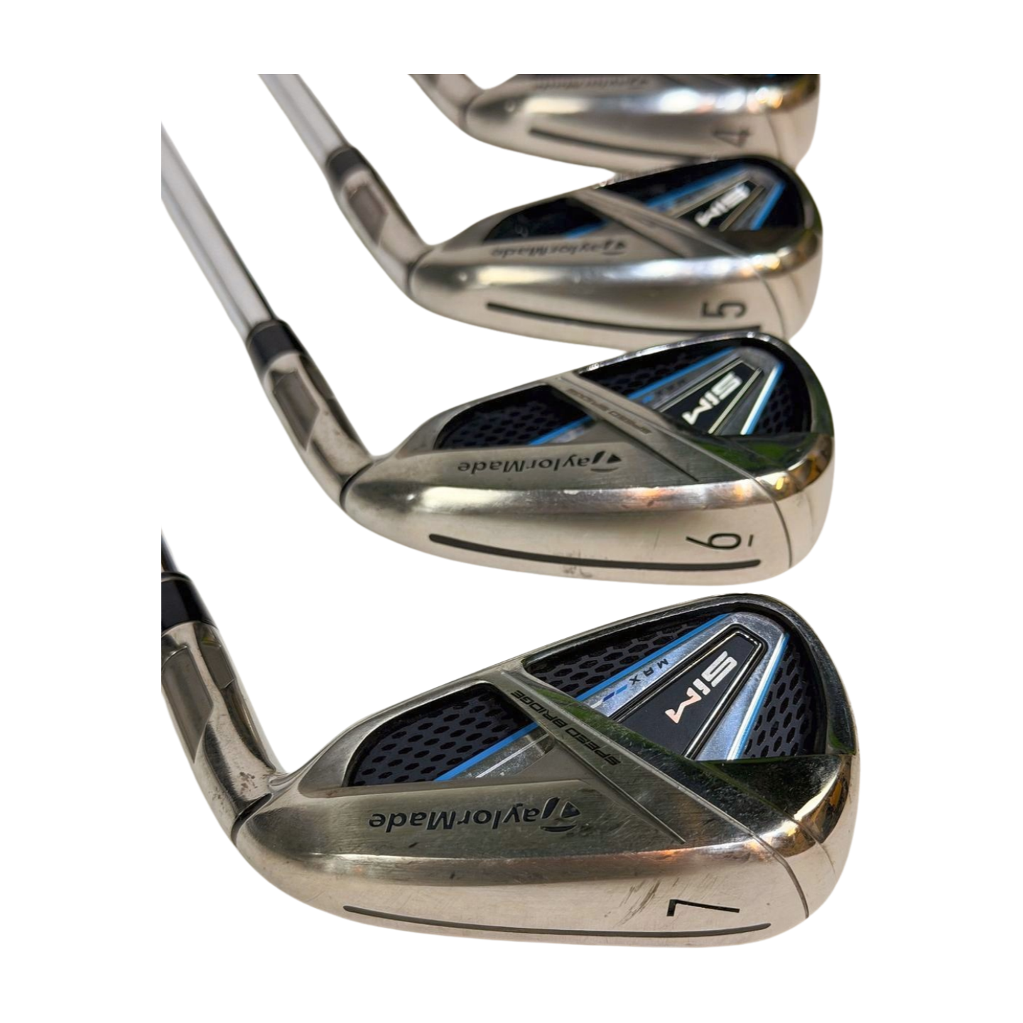 TAYLORMADE SIM MAX IRON SET 4-AW S FLEX RH