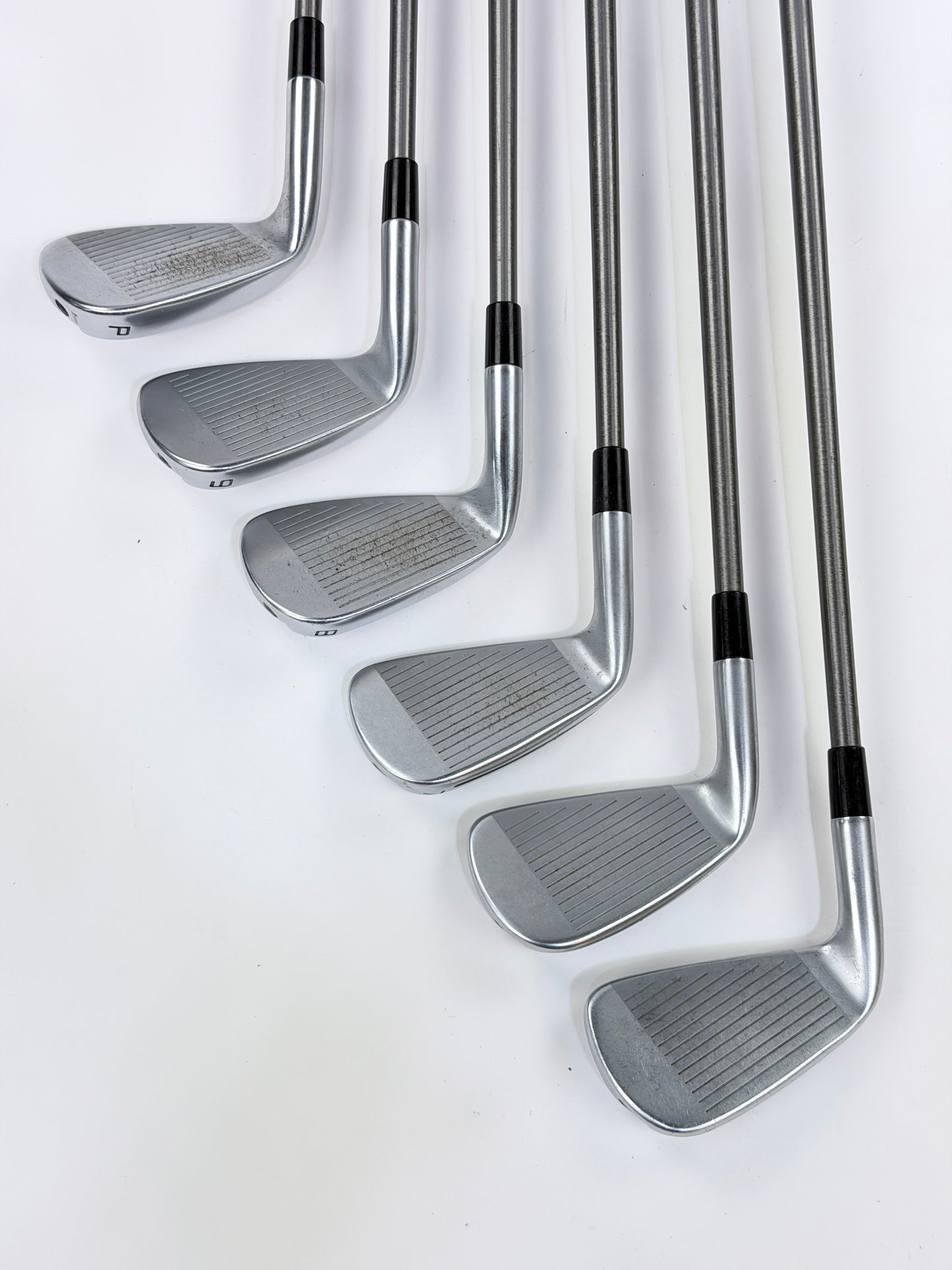 2021 TAYLORMADE P790 IRON SET 5-PW STEELFIBER SHAFT S FLEX RH +.25”