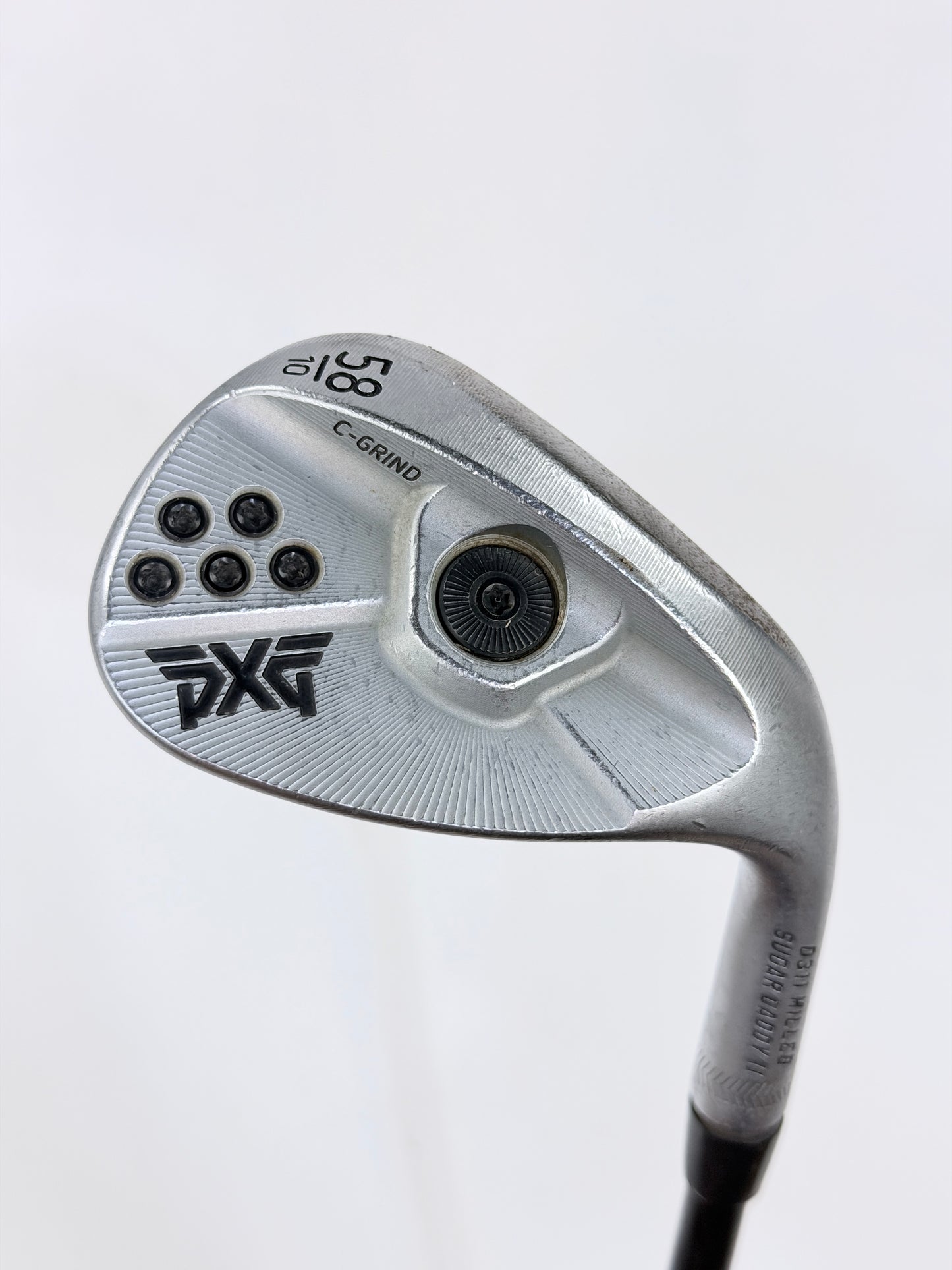 PXG 0311 MILLED SUGAR DADDY 2 WEDGE 58° S FLEX RH 35”