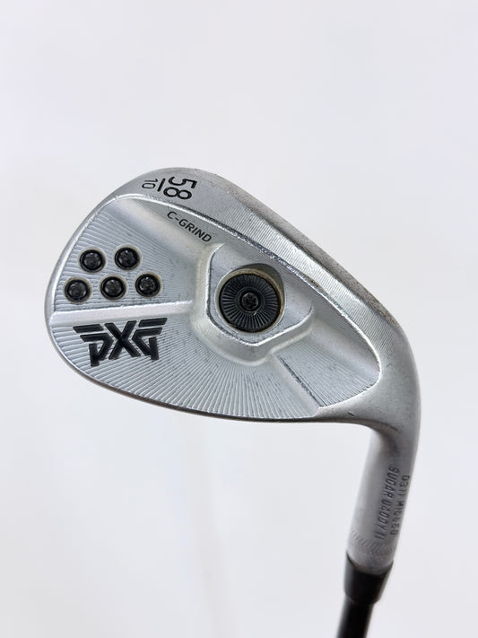 PXG 0311 MILLED SUGAR DADDY 2 WEDGE 58° S FLEX RH 35”