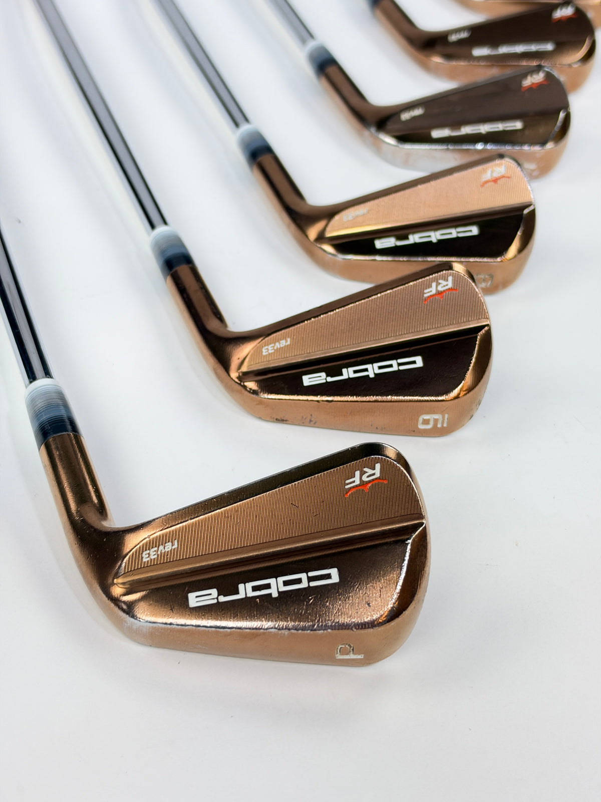 COBRA RF REV 33 SPECIAL EDITION IRON SET 4-PW X FLEX RH