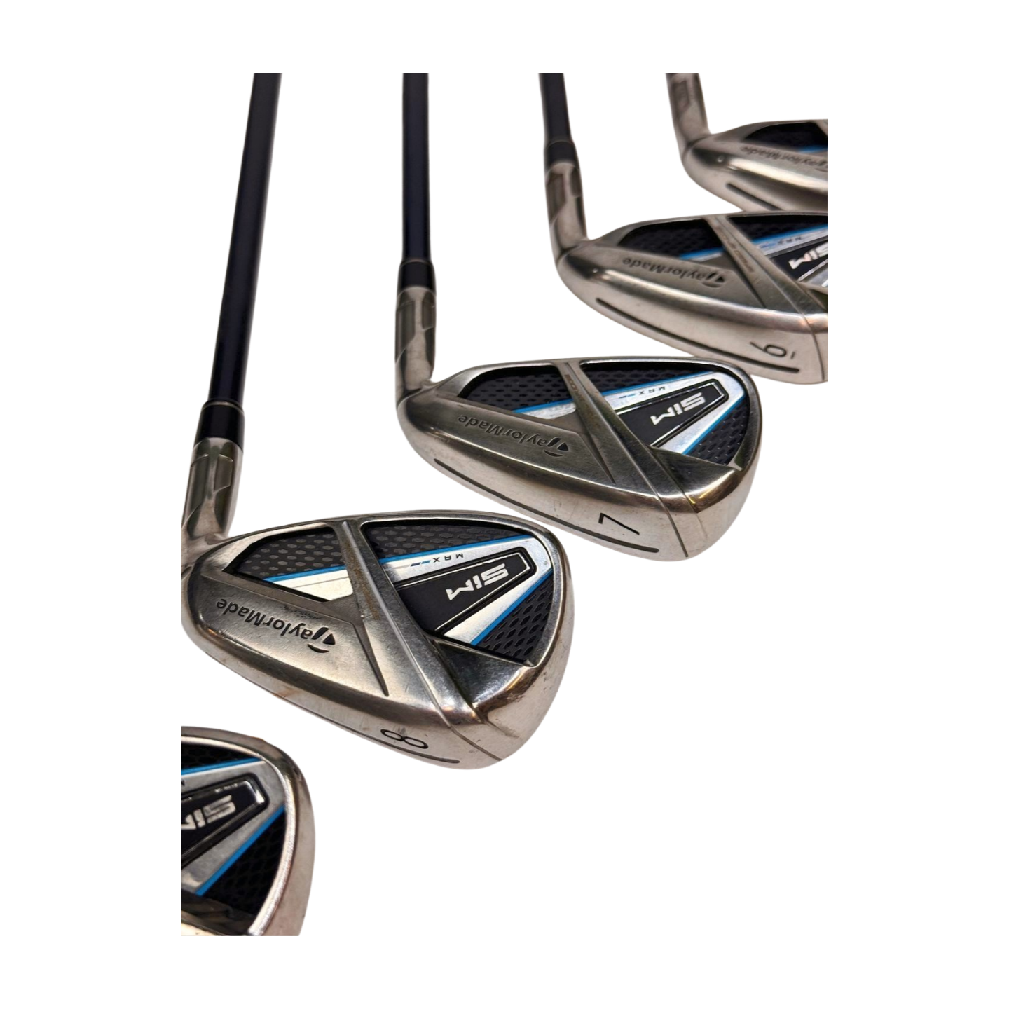 TAYLORMADE SIM MAX IRON SET 5-PW AW SW LW R FLEX RH