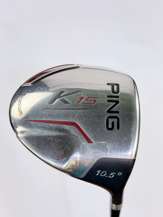 PING K15 10.5° DRIVER R FLEX RH 44.25”