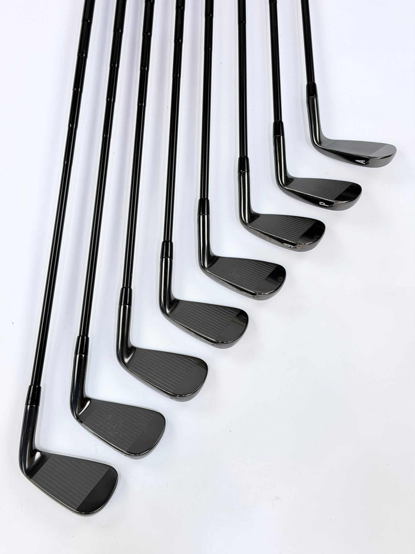 CALLAWAY APEX PRO 2019 BLACK IRON SET 4-PW AW S FLEX LH