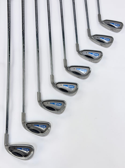 PING G2 BLACK DOT IRON SET 3-PW R FLEX RH