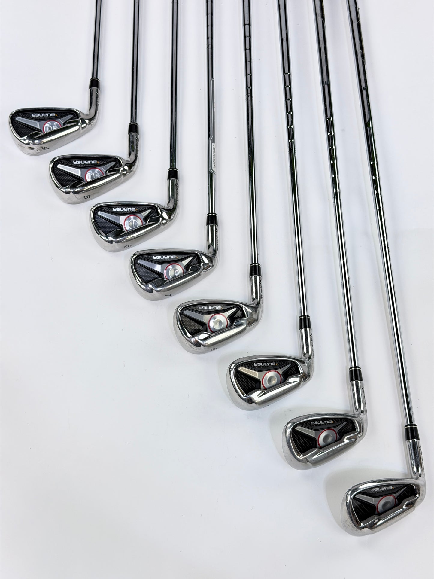 TAYLORMADE BURNER IRON SET 4-PW AW R FLEX LH +.25”