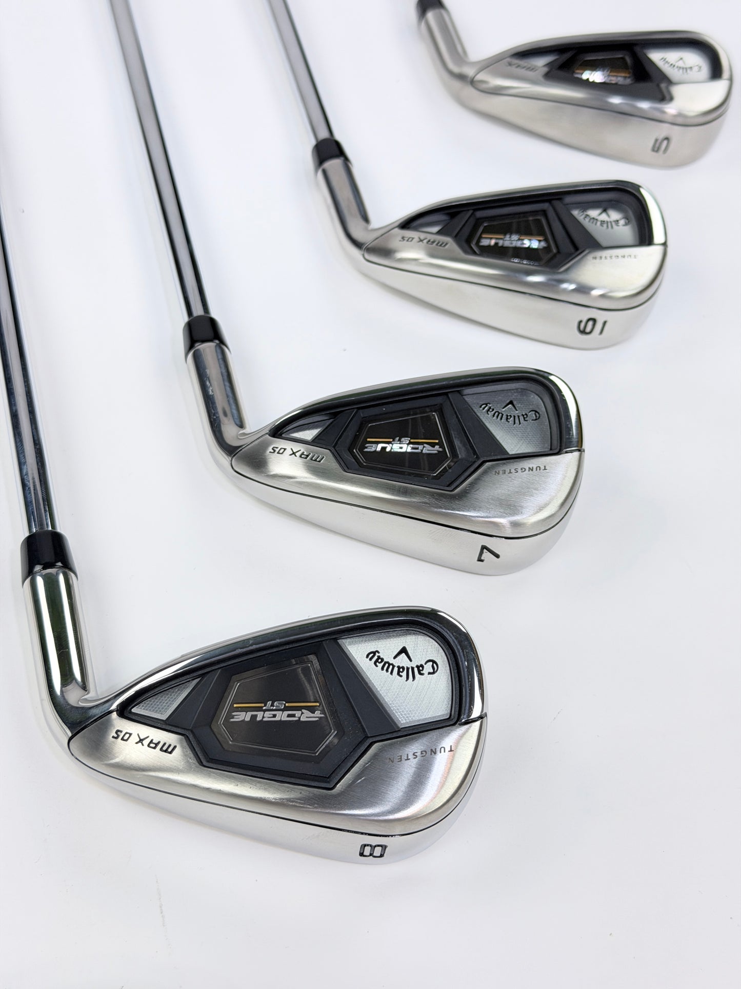 CALLAWAY ROGUE ST MAX OS IRON SET 5-PW R FLEX RH -.25”