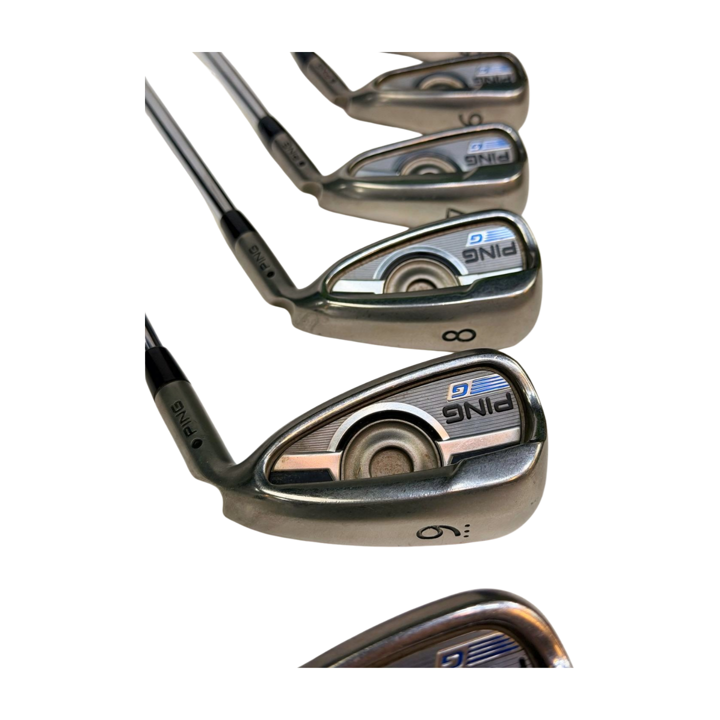 PING 2016 G BLACK DOT IRON SET 4-PW UW R FLEX RH