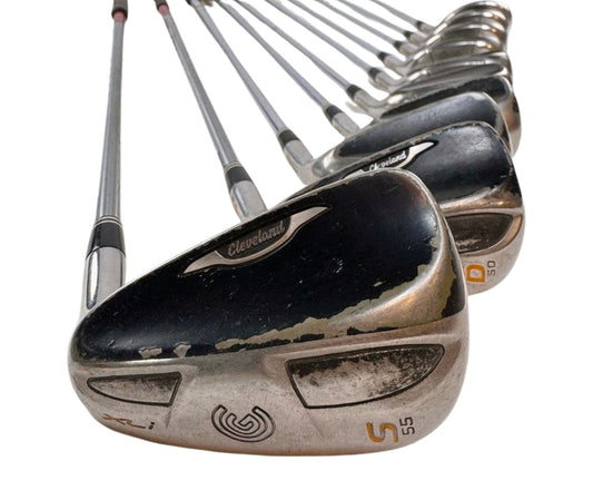 CLEVELAND HIBORE 3-PW DW SW IRON SET R FLEX RH