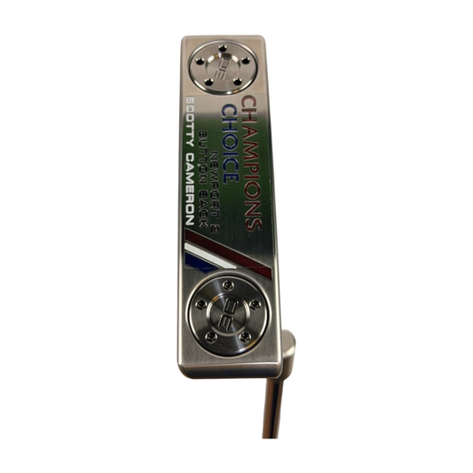 SCOTTY CAMERON BUTTON BACK NEWPORT 2 CHAMPIONS CHOICE RH 35” NEW