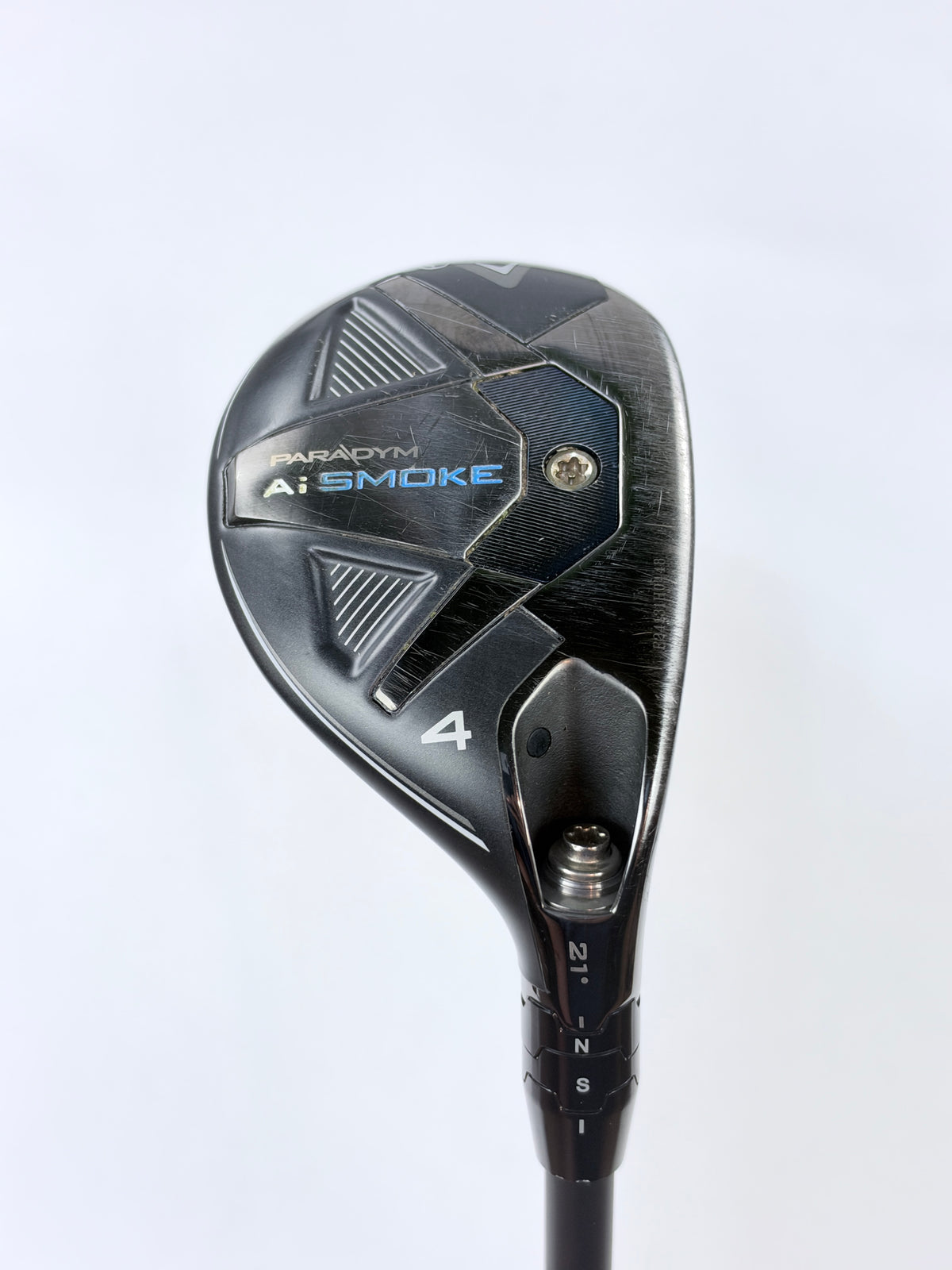 CALLAWAY PARADYM AI SMOKE 4 HYBRID 21° S FLEX RH 39.5”