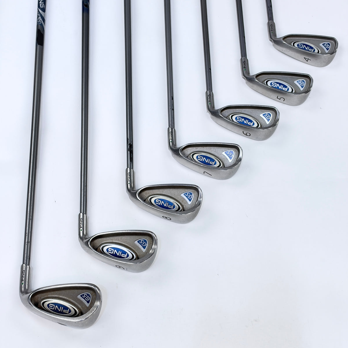 PING G5 GREEN DOT IRON SET 4-PW R FLEX RH -.5”