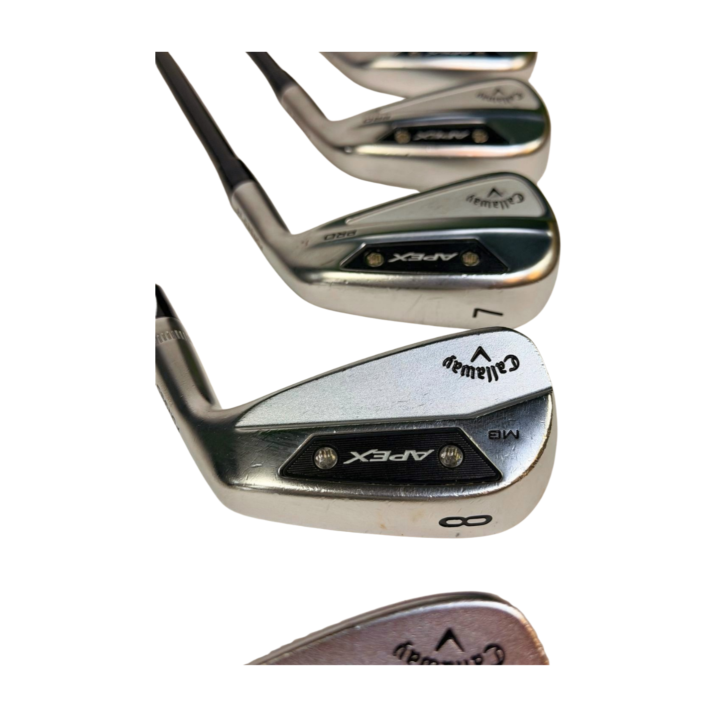 CALLAWAY APEX PRO/MB COMBO IRON SET 5-PW S FLEX RH
