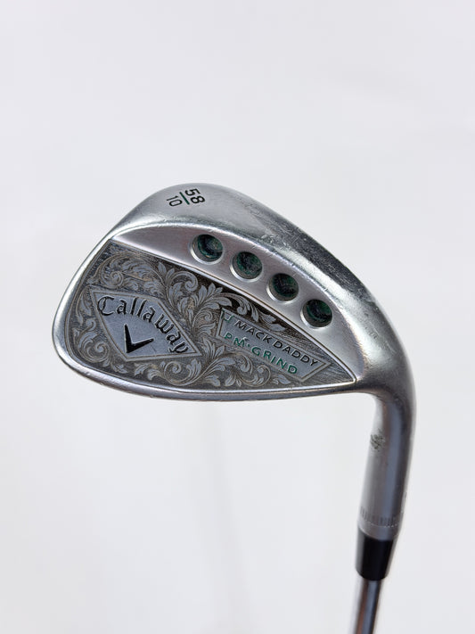 CALLAWAY MACK DADDY PM GRIND 58° WEDGE FLEX RH 35”