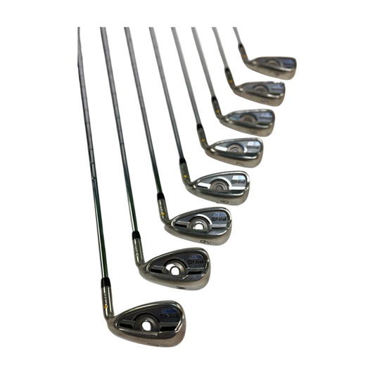 PING G SERIES IRON SET 4-PW UW YELLOW DOT S FLEX RH