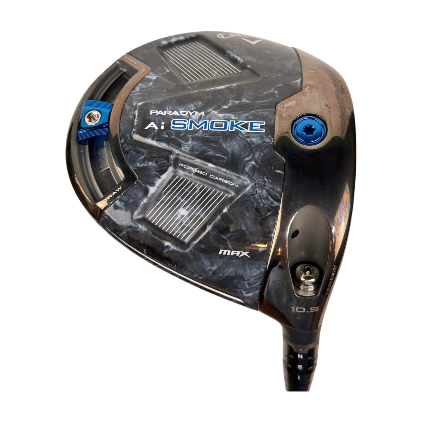 CALLAWAY PARADYM AI SMOKE MAX DRIVER 10.5° S FLEX RH 45.5”