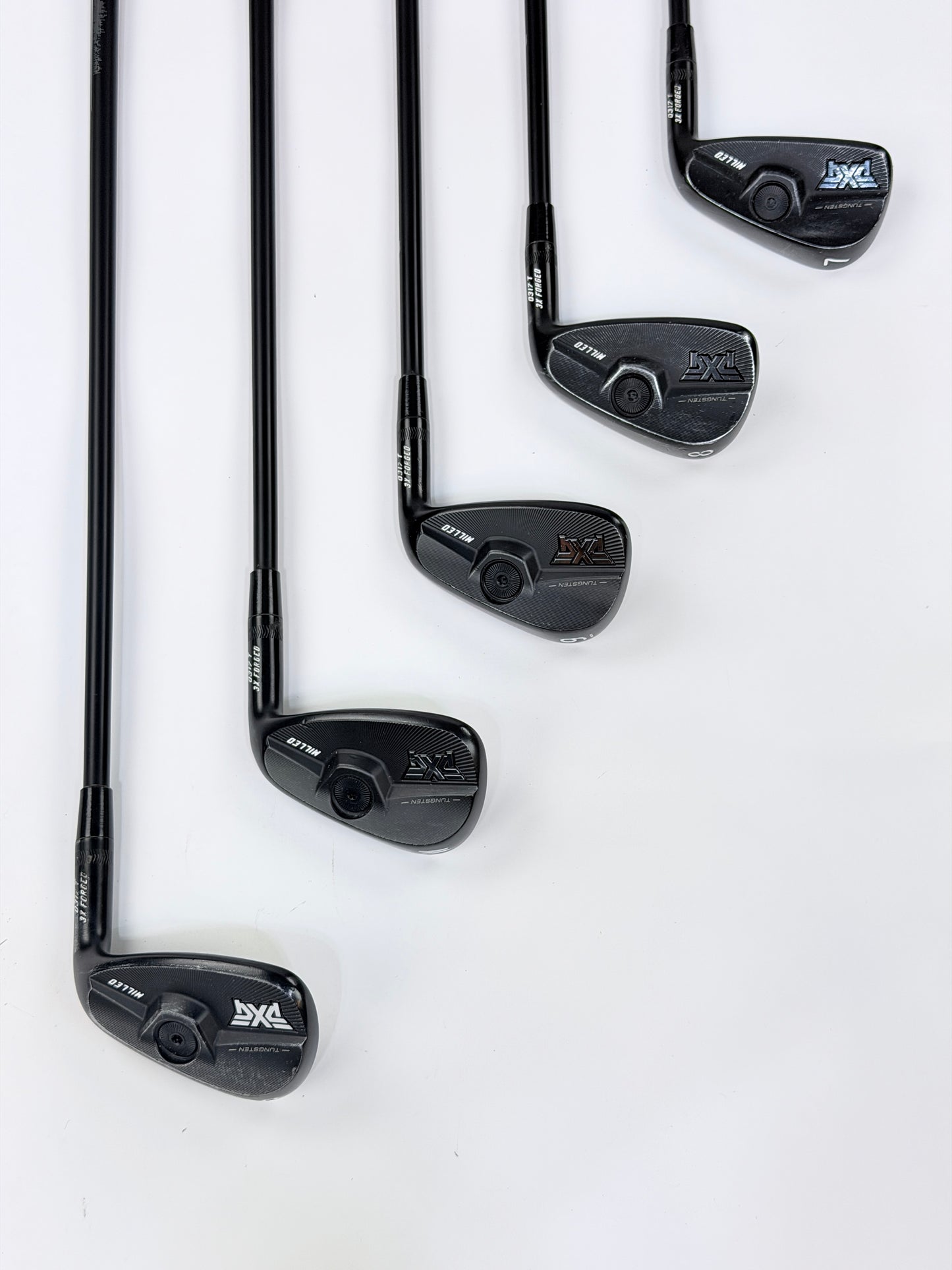 PXG 0317 T BLACK IRON SET 7-PW S FLEX RH +.25