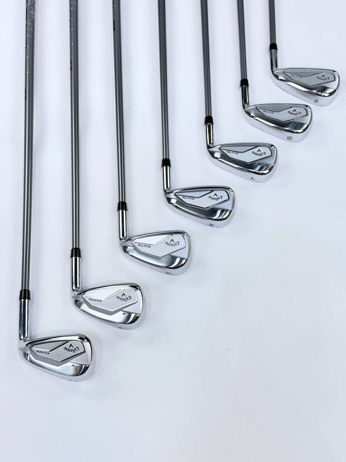 CALLAWAY ELYTE X IRON SET 5-PW AW SENIOR FLEX RH
