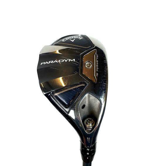 CALLAWAY PARADYM HYBRID 21° R FLEX RH 39.25”