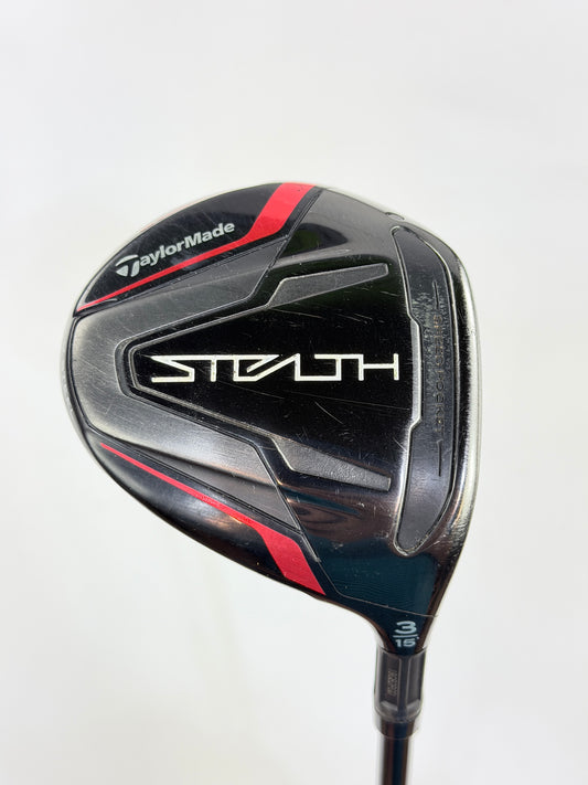 TAYLORMADE STEALTH 3 WOOD 15° S FLEX RH 42”