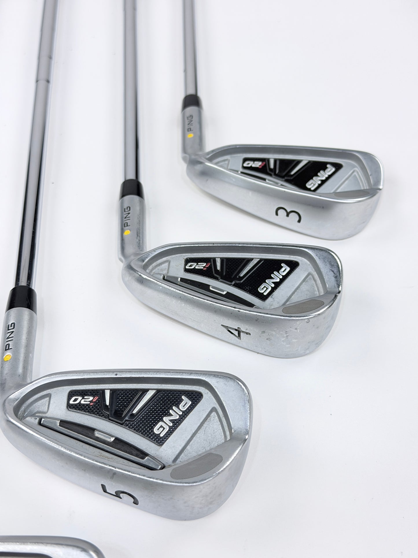 PING I20 IRON SET YELLOW DOT 3-PW S FLEX RH
