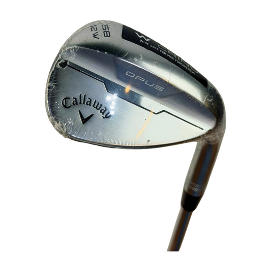 NEW CALLAWAY OPUS 58° 12 BOUNCE W GRIND WEDGE FLEX RH 35”
