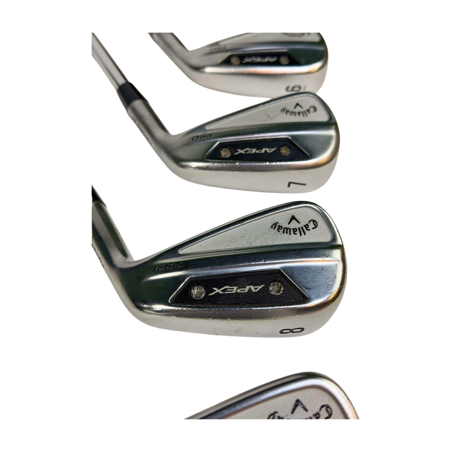 CALLAWAY APEX PRO IRON SET 5-PW AW R FLEX RH -.25”