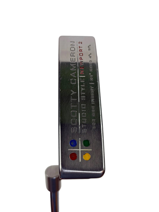 TITLEIST SCOTTY CAMERON STUDIO STYLE NEWPORT 2 PUTTER LH 35”
