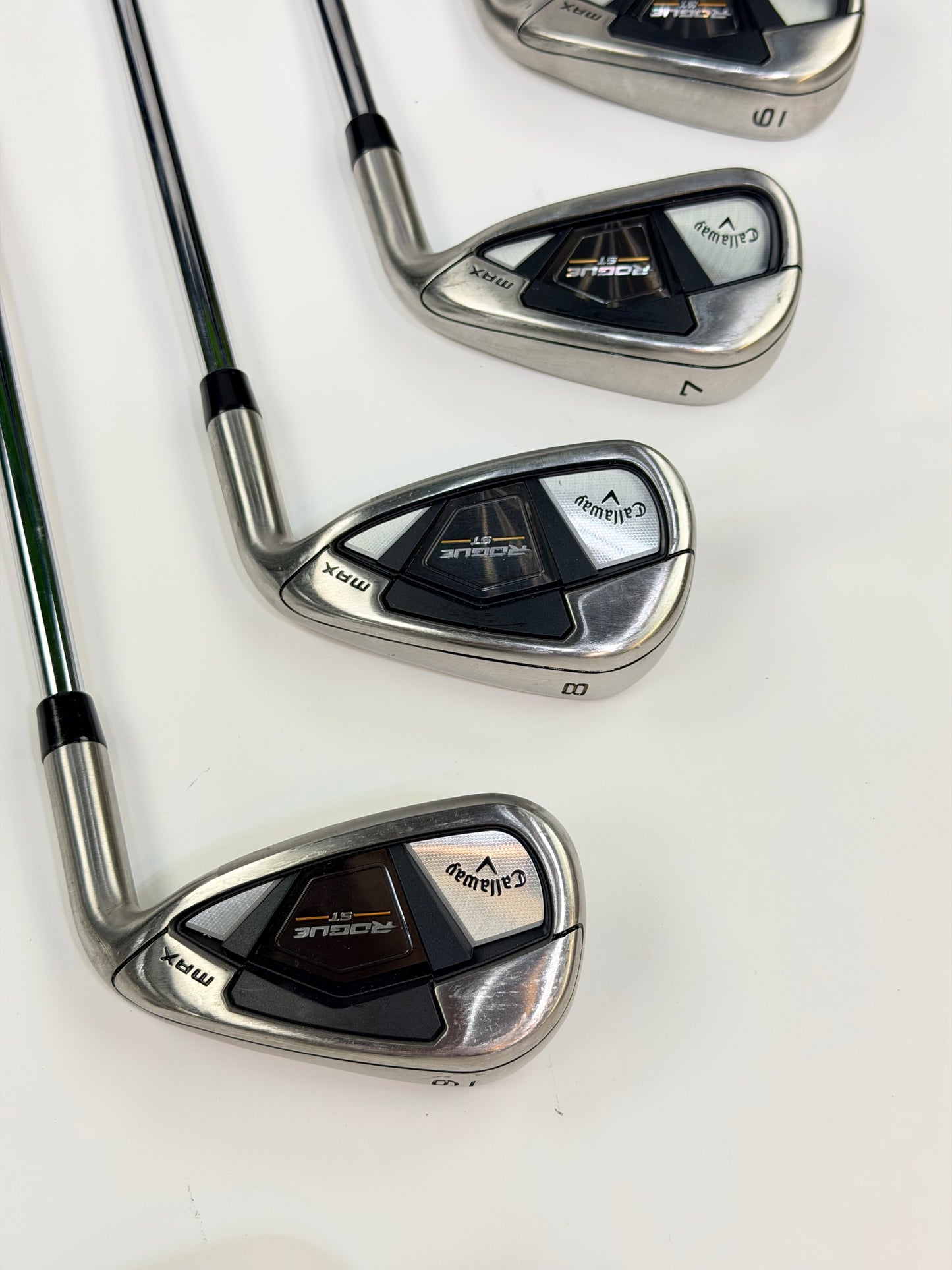 CALLAWAY ROGUE ST MAX IRON SET 5-PW AW S FLEX RH