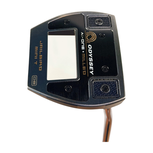 ODYSSEY AI-ONE MILLED JAILBIRD MINI T DB PUTTER RH 35”