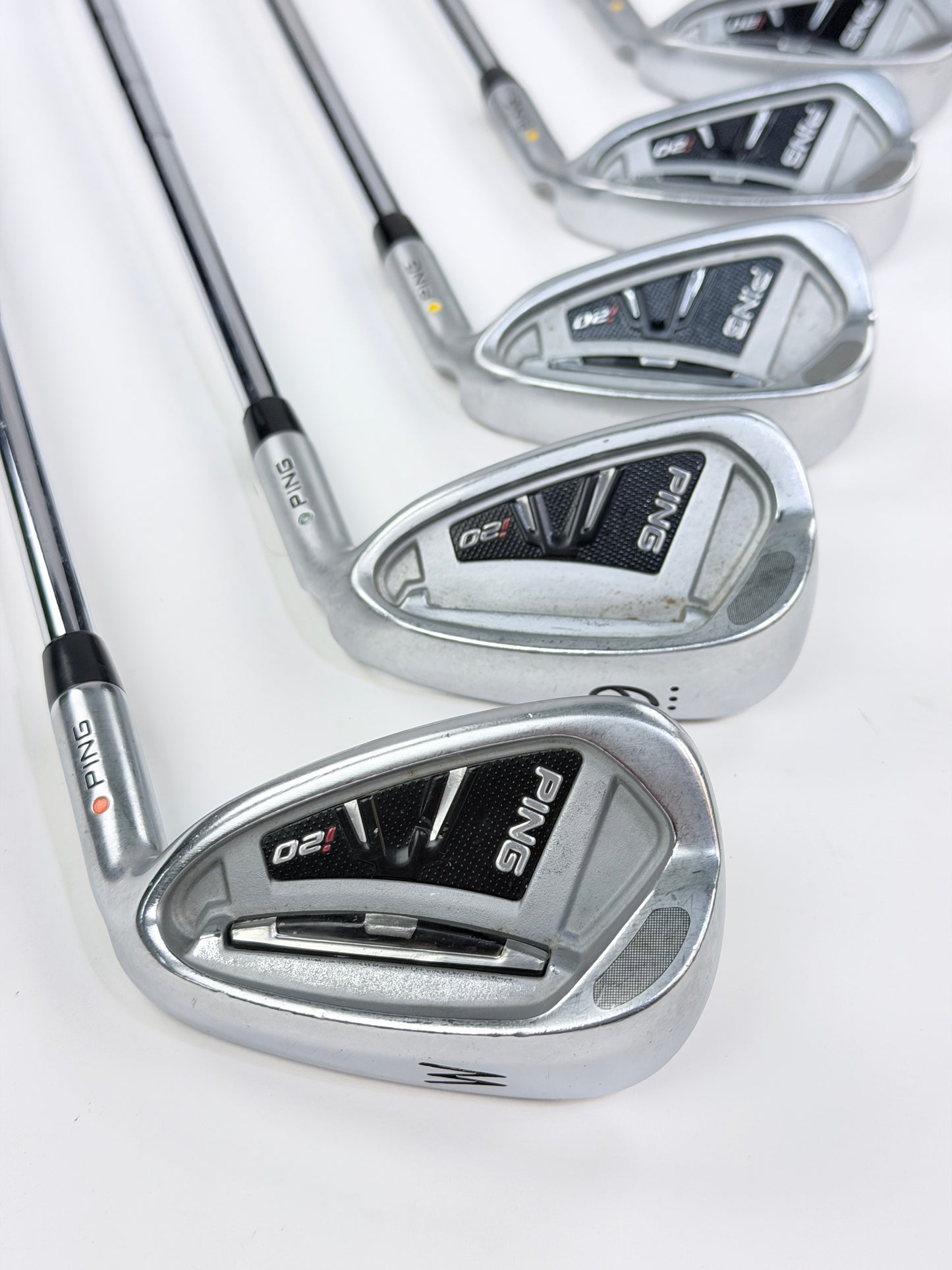 PING I20 IRON SET YELLOW DOT 3-PW S FLEX RH