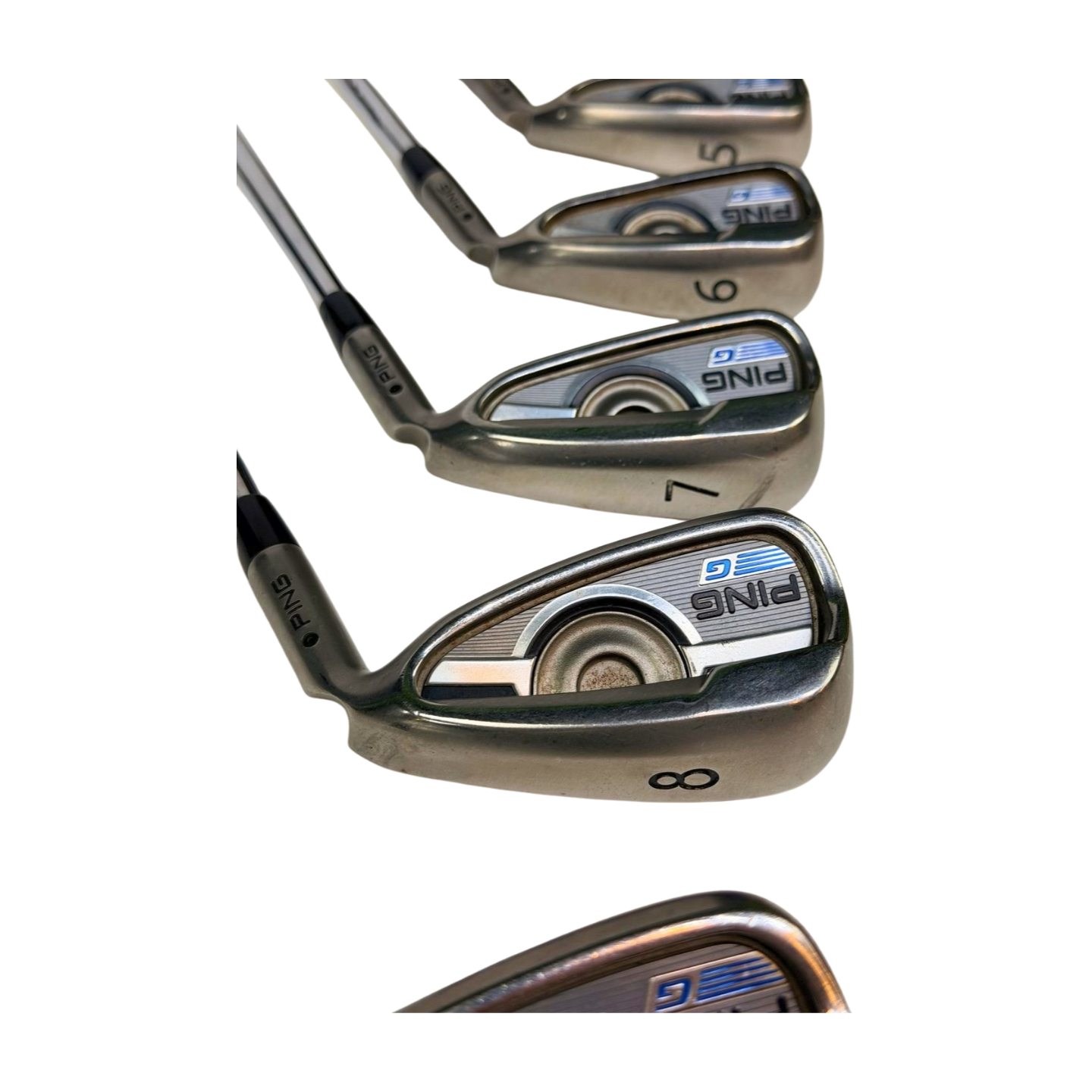 PING 2016 G BLACK DOT IRON SET 4-PW UW R FLEX RH
