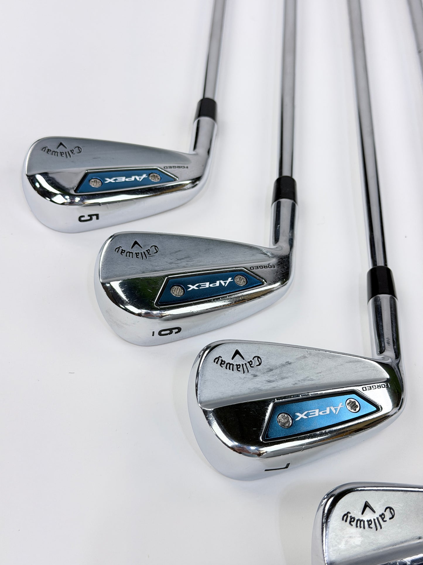 CALLAWAY APEX Ai150 IRON SET 5-PW AW S FLEX LH