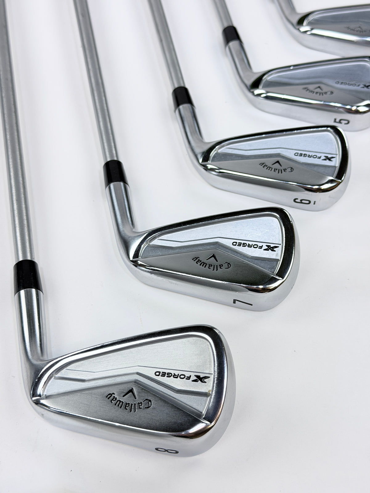 CALLAWAY X FORGED IRON SET 4-PW X FLEX RH -.5”