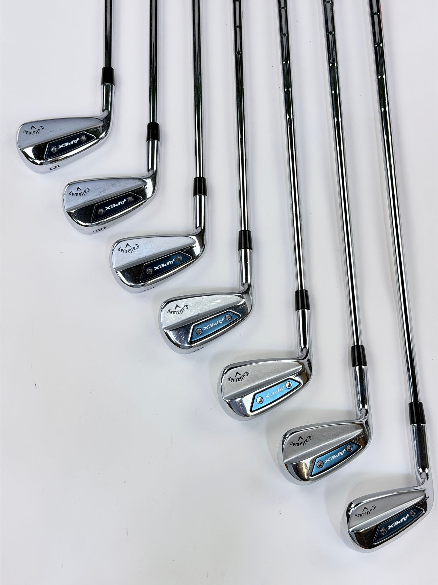 CALLAWAY APEX Ai150 IRON SET 5-PW AW S FLEX LH