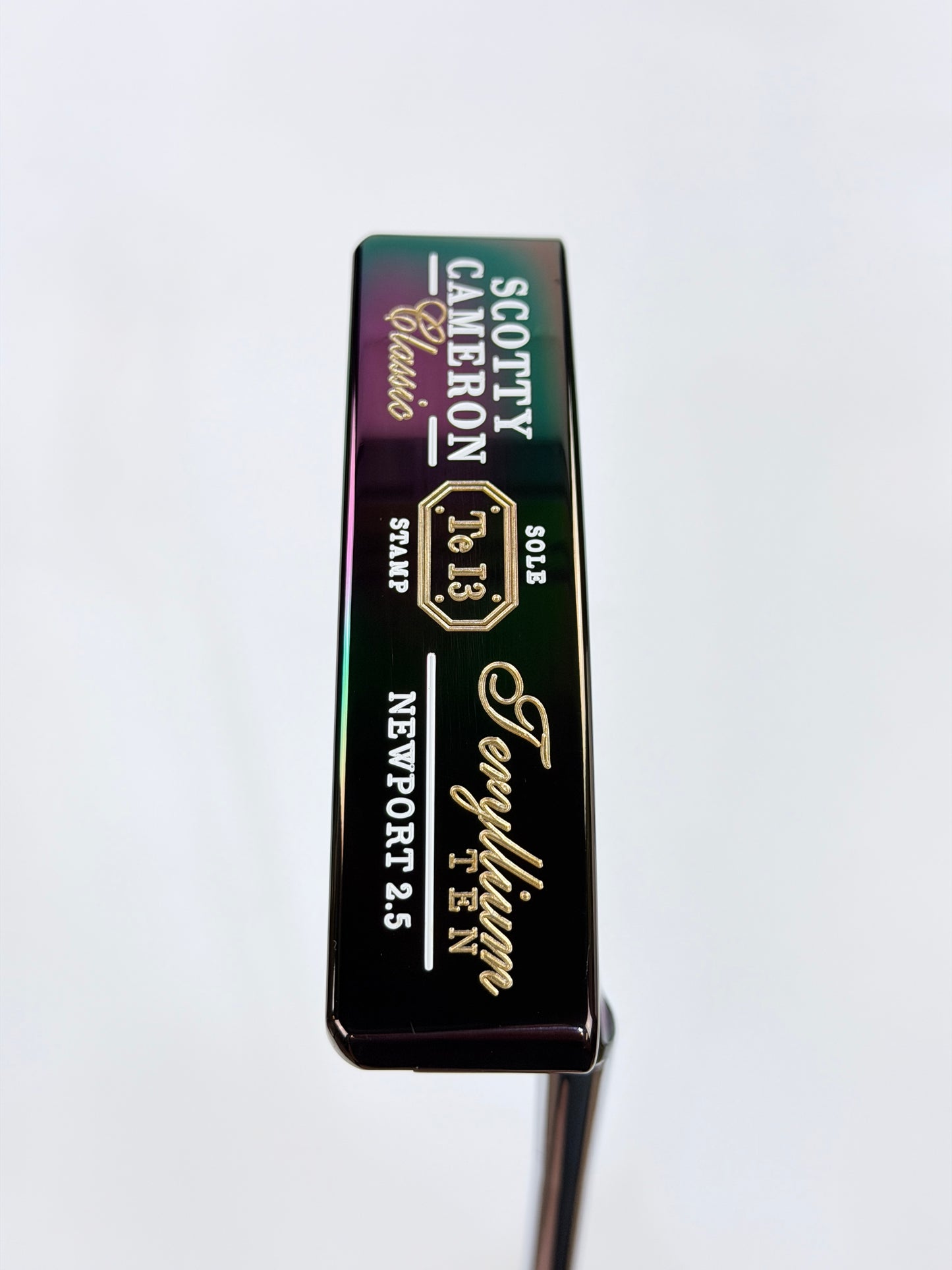 SCOTTY CAMERON CLASSIC TERYLLIUM TEN NEWPORT 2.5 PUTTER RH 34” LIMITED RELEASE