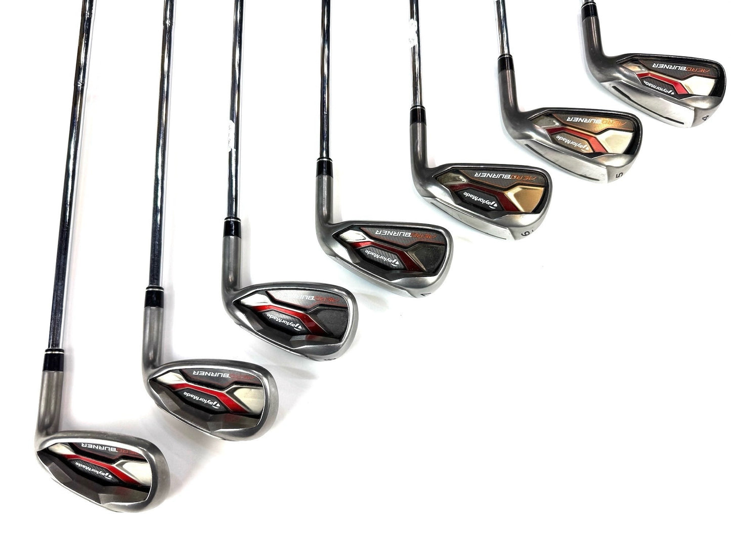 TAYLORMADE AEROBURNER IRON SET 4-PW R FLEX RH