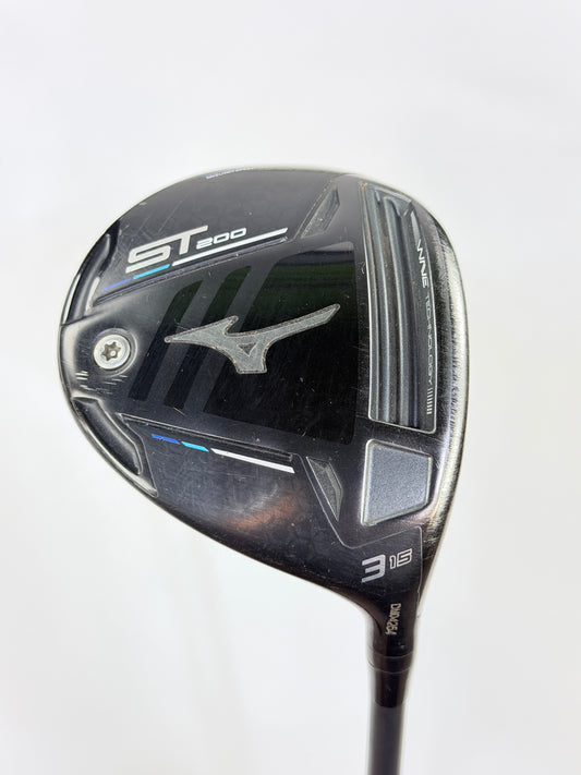 MIZUNO ST 200 3 WOOD 15° R FLEX RH 42.5”