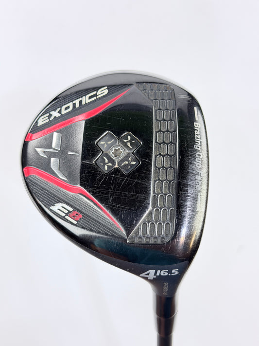 TOUR EDGE EXOTICS E8 16.5° 4 WOOD SENIOR FLEX RH 42.25”